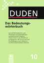 Das Bedeutungswörterbuch - Wortschatz und Wortbildung