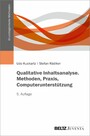 Qualitative Inhaltsanalyse. Methoden, Praxis, Computerunterstützung