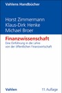 Finanzwissenschaft - Eine Einführung in die Lehre von der öffentlichen Finanzwirtschaft